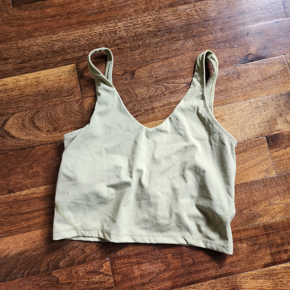 Lululemon Athletica Cream Sports Bra